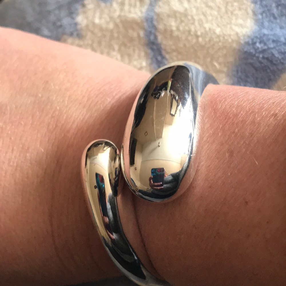 Silvertone bracelet